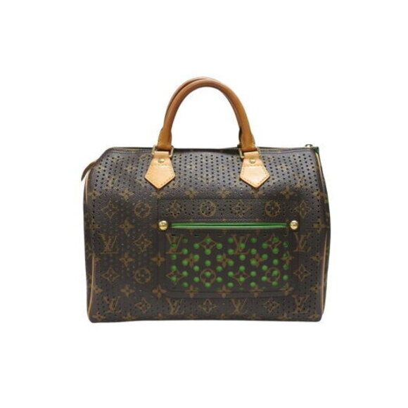Louis Vuitton Handbags - Louis Vuitton Monogram Perfo Speedy handbag green mesh